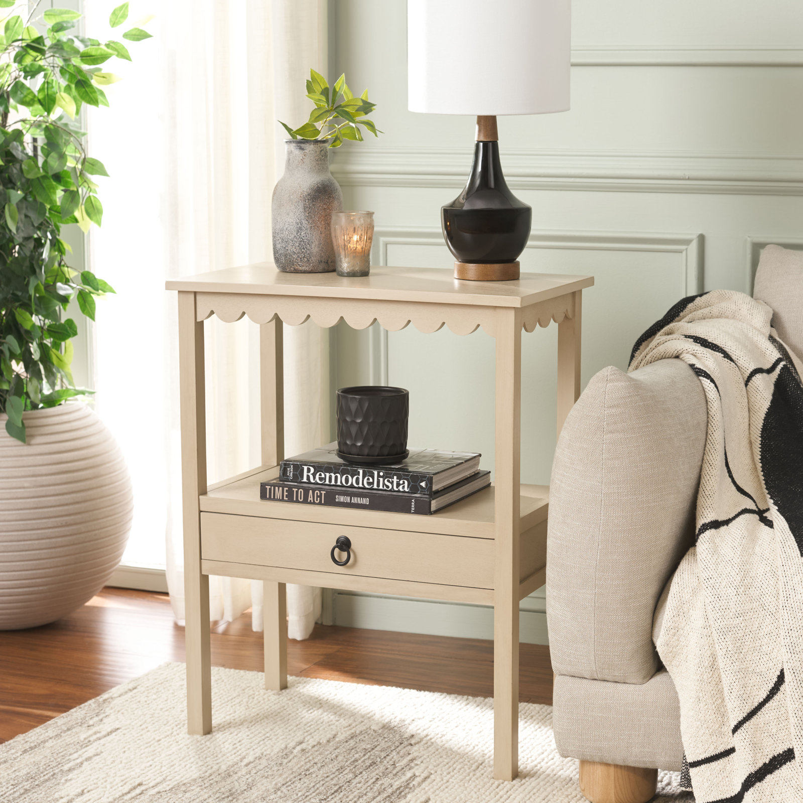 Branden 24" End Table, Natural
