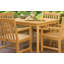 Classic Outdoor Square Teak Dining Table-1187821950