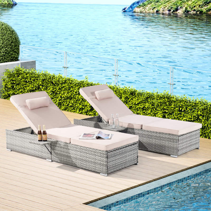 Mobilier d'extérieur avec coussin en fer et tissu imperméable résistant aux intempéries kaki - base rouille