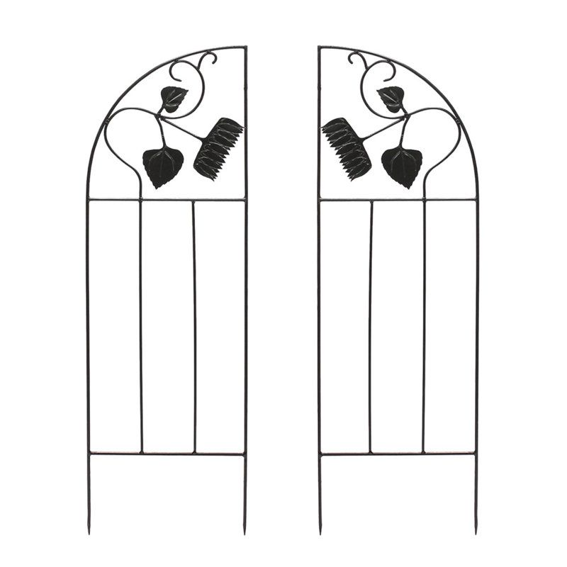 Panneau latéral en treillis de fer H 58 po x l 18,25 po Coker
