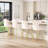 Velvet Counter Height Bar Stools with Metal Legs-2007673052