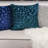 Damask Velvet Throw Pillow-913281917