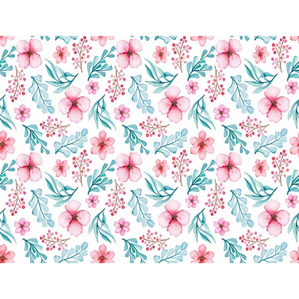 Harper Orchard Jaylin Peel & Stick Floral Roll | Wayfair