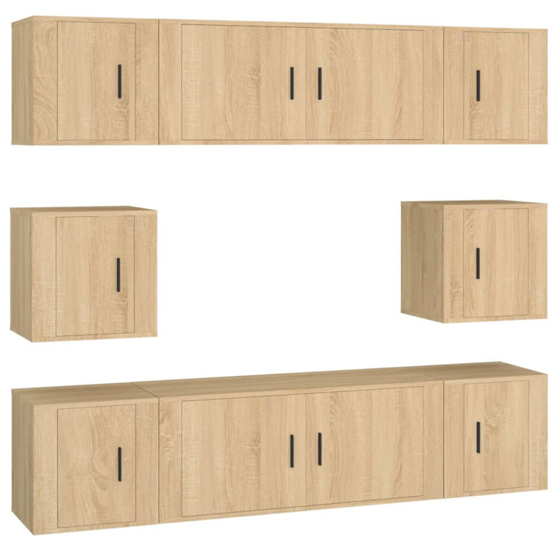 Aedyn TV Stand for TVs up to 78", Sonoma Oak
