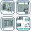 Base de meuble-lavabo simple 35,5 po seulement