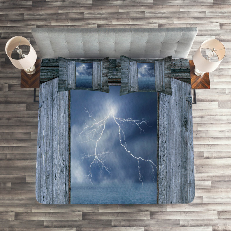 Rustic Polyester Coverlet