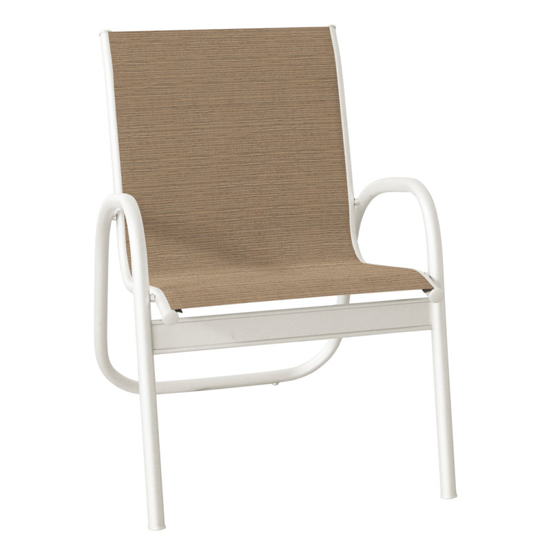 Fauteuil de patio Gardenella, Neige texturée, Ondulation
