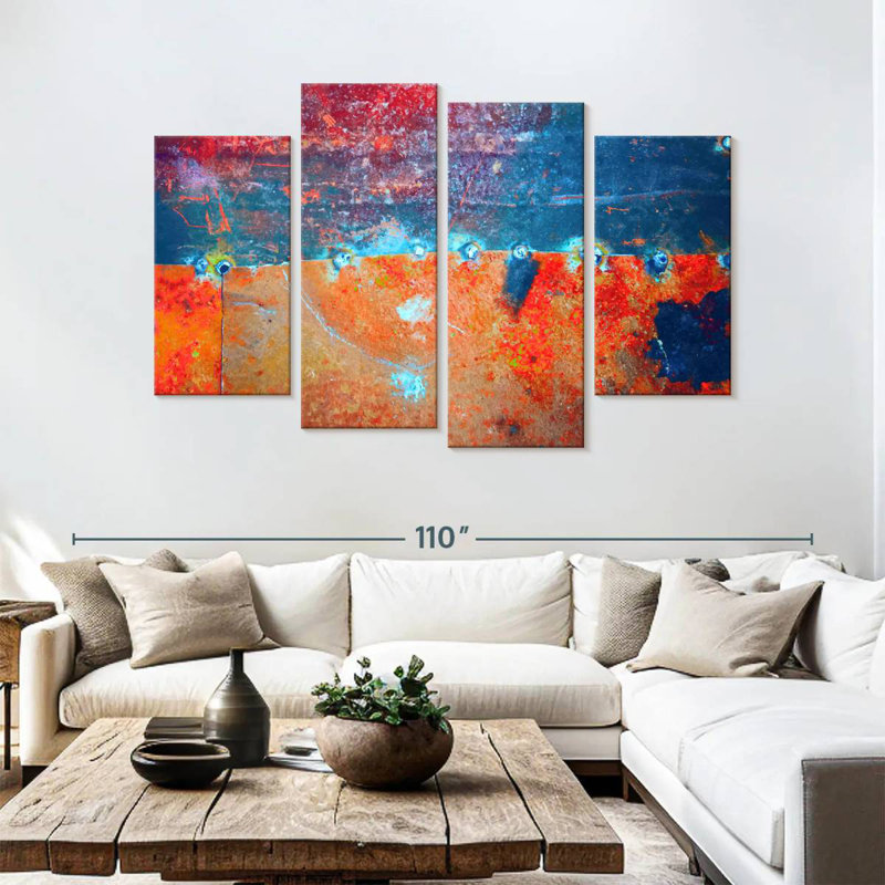 Avery rouille abstrait