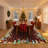 Christmas Area Rug Machine Washable Holiday Rug with Rubber Backing Non-Slip Low Pile Xmas Decorative Carpet, Stain-Resistant Merry Christmas Foldable Floor Covering