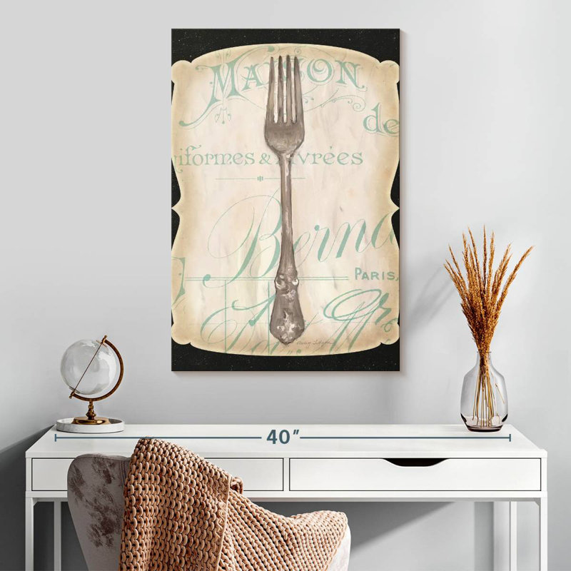 Fourchette française Senne I, H 30 po x l 20 po