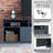 94.5''W Large Splicing TV Stand for 75/85/95 Inch TV with Large Storage, Gray Modern Wooden Entertainment Center Media Console with Open Display Shelves and Cabinet for Living Room and Bedroom-1692597905-1691885022