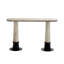 Kamile 53.5'' W Solid Wood Console Table
