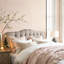 Linen Upholstered Headboard-Modern-Adjustable Height-Button Tufting-514416799-514416768