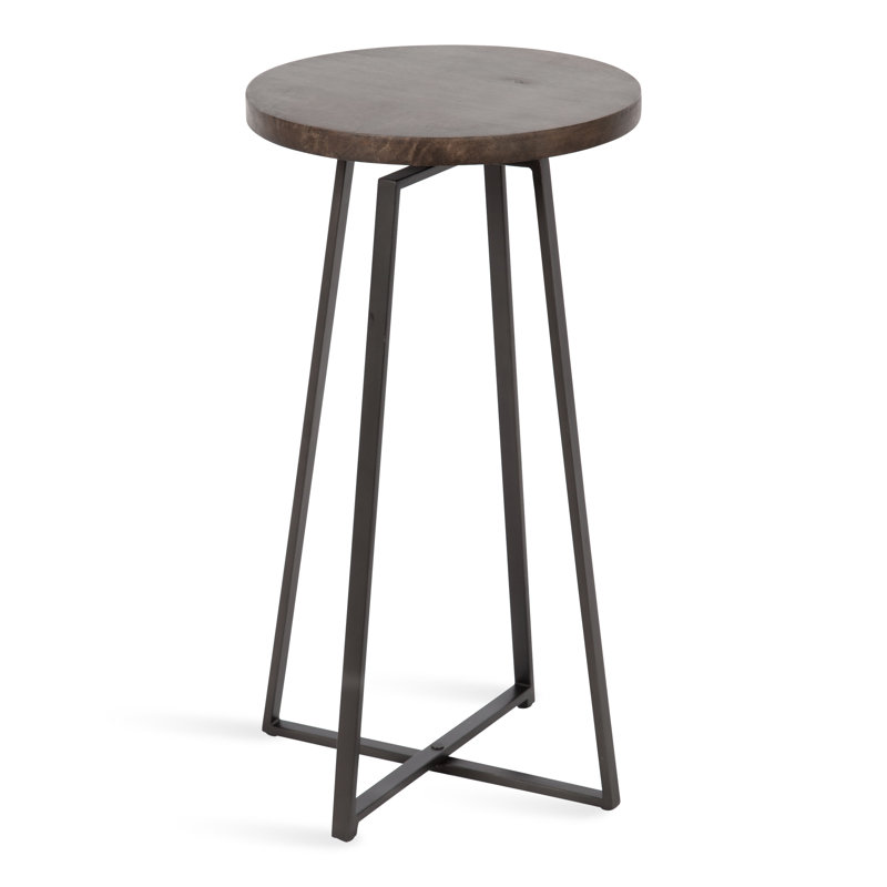 Larzelere End Table, Black, Gray