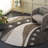 Kerio Shag Performance Abstract Rug-1702785244
