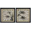 Black Dot Burst Botanical Silhouette Art Art-121950567-121950566