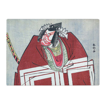Tempered Glass the Actor Ichikawa Danjuro V by Katsukawa Shunko Chopping Board