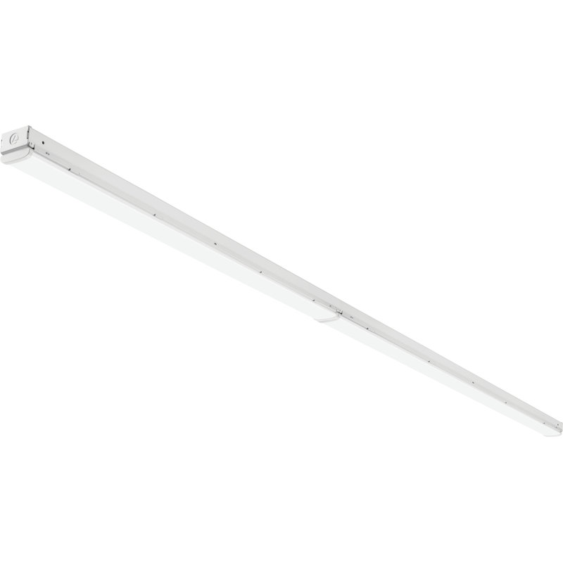 8-Foot White LED Adjustable Strip Light Fixture