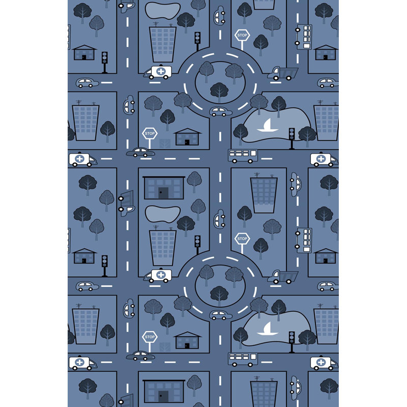 Premium Woven Carpet Area Rug, 5.9 x 9.2 ft, 100% Polyester, 650 g/m² | Antibacterial, Non-Slip Underside, 3D Digital Printing | Machine Washable, Soft Pile Height: 0.3 in | Perfect for Living Room & Bedroom Decor