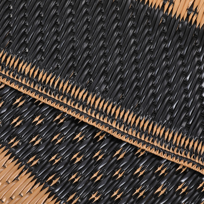 Outdoor Rug Outdoor Plastic Straw Rug Waterproof Patio Furniture Reversible Outdoor Mat Lightweight Throw Carpet for Patio Porch Backyard Camping Picnic RV Pool Deck Beach Trailer