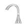 Saxton Double Handle Centerset Faucet Bathroom Faucet with Drain Assembly