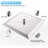 16 Inch Chrome Rain Shower Head, Square  Thin 304 Stainless Steel High Pressure Shower Head-123949244