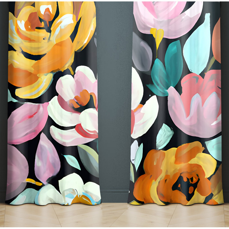 Rideau en polyester Ewingdale, L 40 po x L 52 po