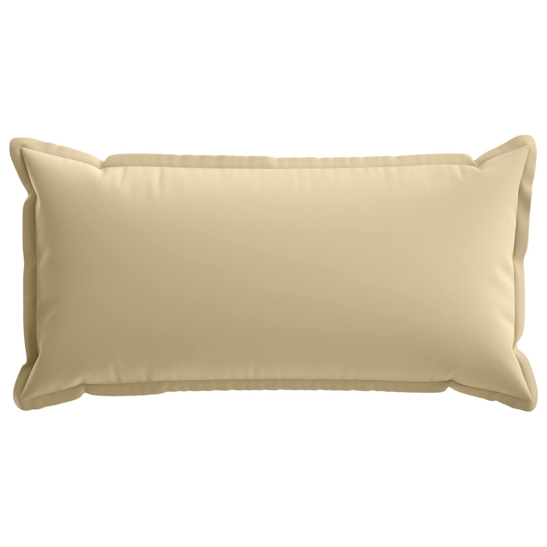 vidaXL - Cushion Cover - 40 x 80 cm - Cream - 2 Pack - Image 2