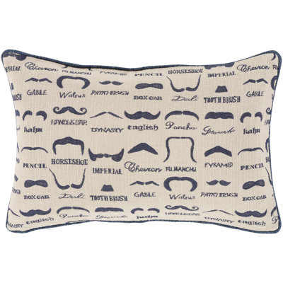 Wax That Stache Abstract Throw Pillow