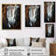 «Keeng Grey Brown Horse Serenity», reproduction sur toile-47505218-47505220