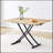 Brailee Metal Base Dining Table-521621467-521621466