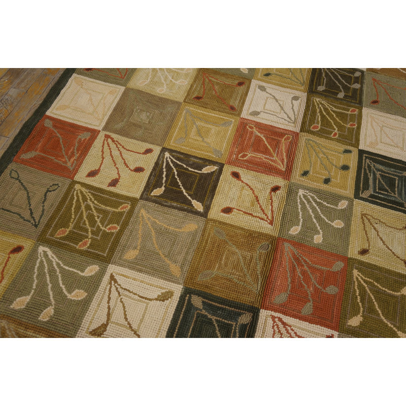Flatweave Wool Area Rug