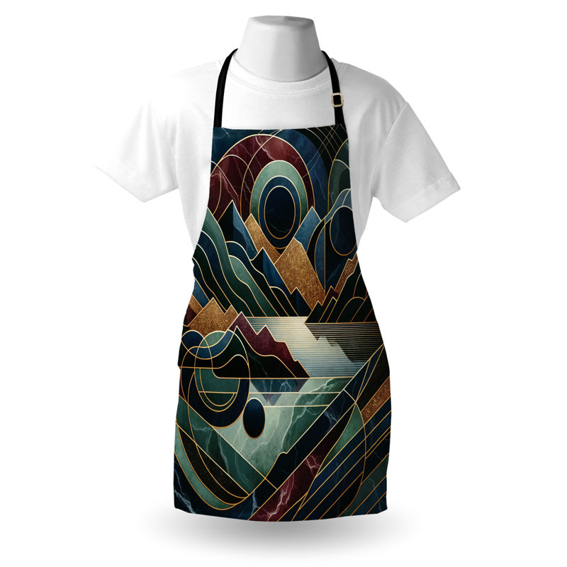 No Pattern Bib Apron
