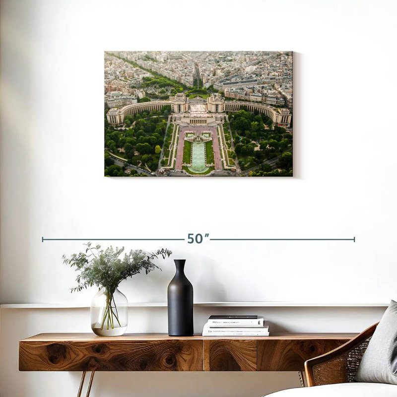 Sireci Above Paris, 20" H x 30" W