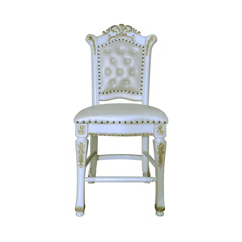 Ensemble de 2 chaises à hauteur de comptoir Vendome