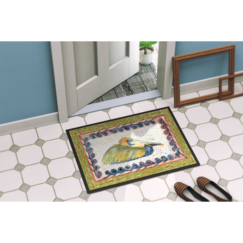 Paillasson intérieur / extérieur Pelican, Rectangle 1 pi 6 po x 2 pi 3 po