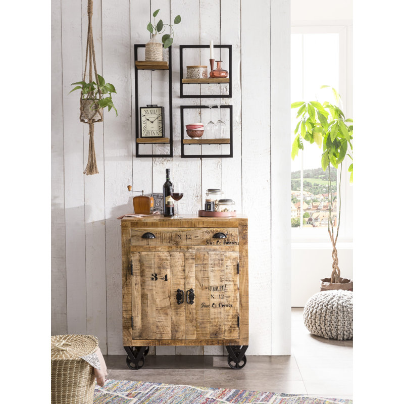 Mclawhorn 4 Piece Floating Shelf, 75cm x 65cm x 25cm D.