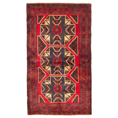 Teimani Grey Rug 3'8" x 6'6"