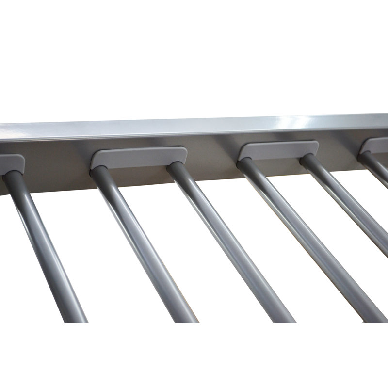 Akerley Brook Standard Bunk Bed, Silver, Single (3')