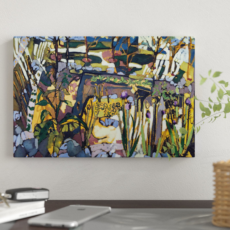 «Urban Garden - June» par Erin McGee Ferrell, reproduction, H 12 po x l 18 po x P 1,5 po, Toile tendue