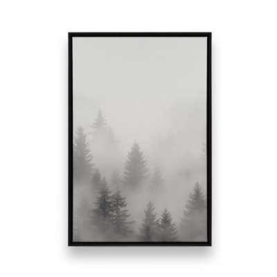 Foggy Echoes III Canvas Print