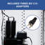 Module de barrettes d'alimentation Legrand On-q, demi-largeur