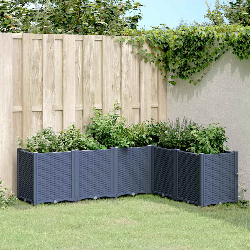 Molissa Planter Box, Blue Grey