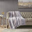 1 jeté en fausse fourrure 50X60 "1PC-121319955-121319966