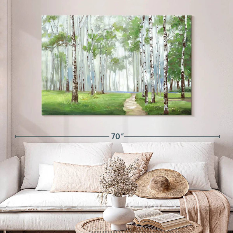 Harnek Quiet Path, 34" H x 51" W