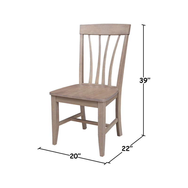 Chaise de salle à manger Chiwetel, Lin