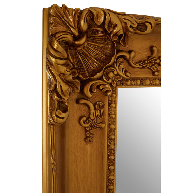 Kolossi Solid Wood Flat Wall Mirror