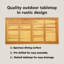 Solid Wood Table Top-1773934109
