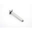 Douche de plafond de 16 po - Système de nickel brossé avec valve, laiton et acier inoxydable, nickel, stimulant pour salle de bain-126353170