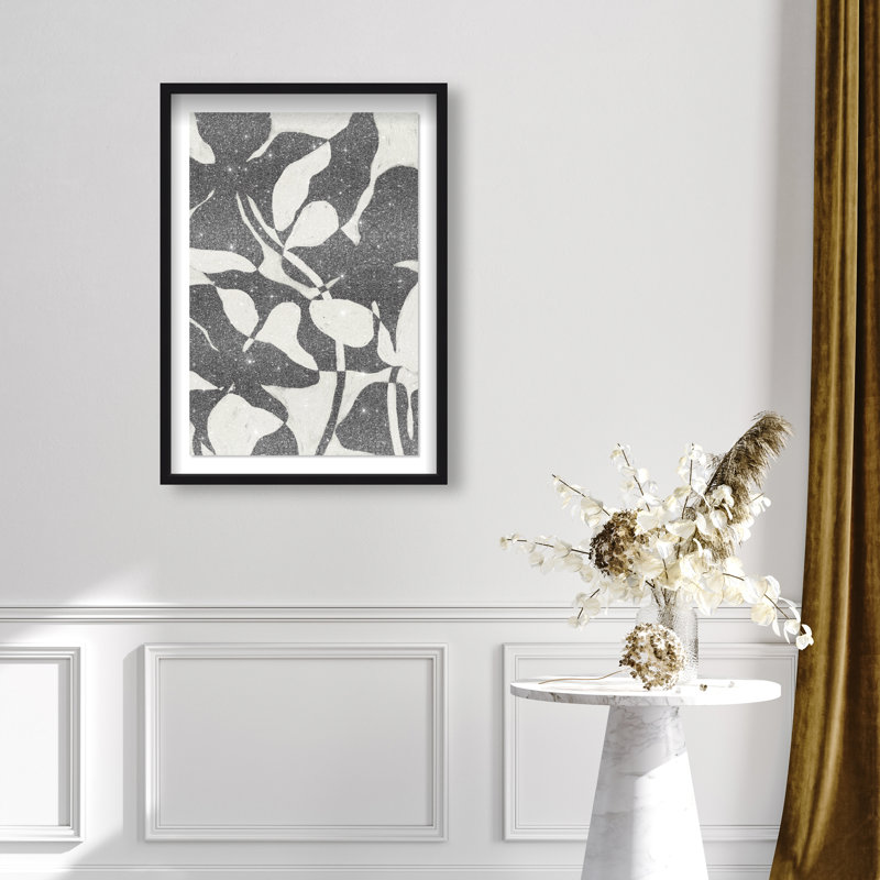 Inverted Nature Print by Oliver Gal, 31.5"H x 21.5"W, Black Shadowbox